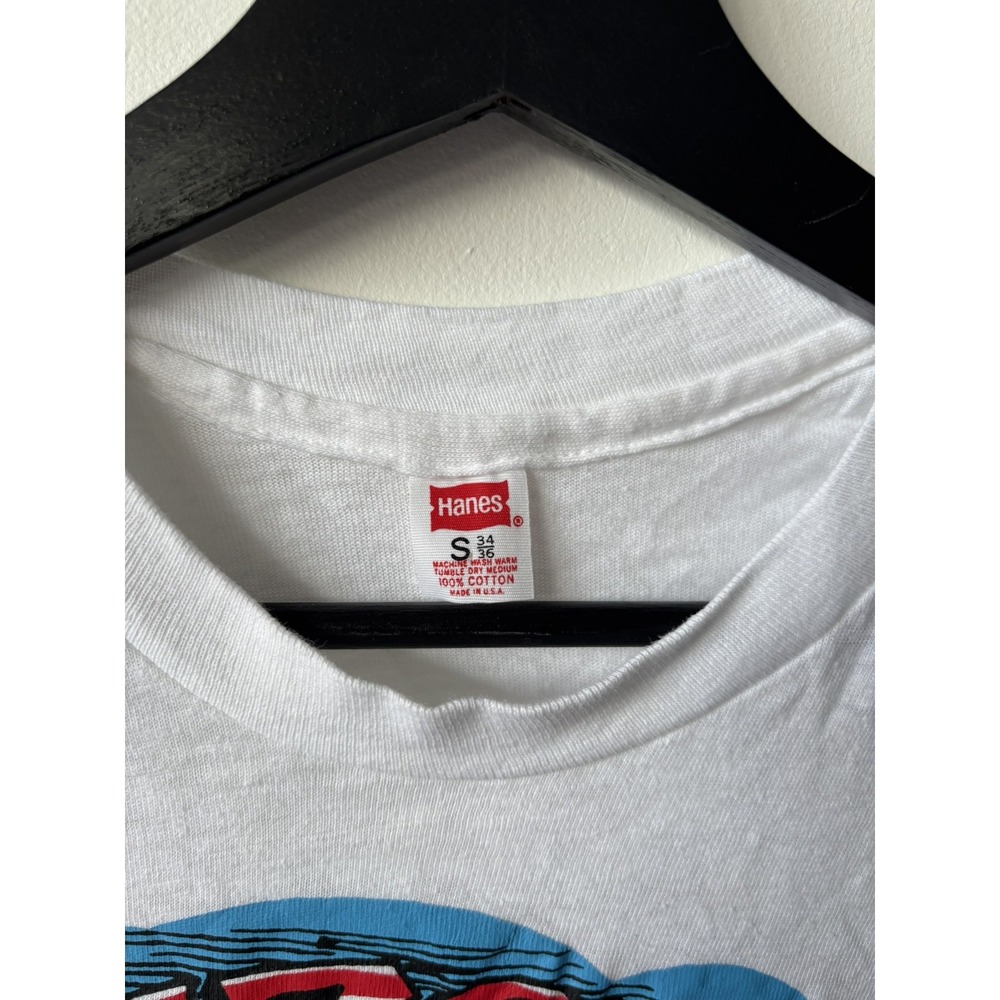 Vintage Arizona Memorial Shirt Mens XS Pearl Harbor Hawaii Souvenir 80s USA - Picture 3 of 7